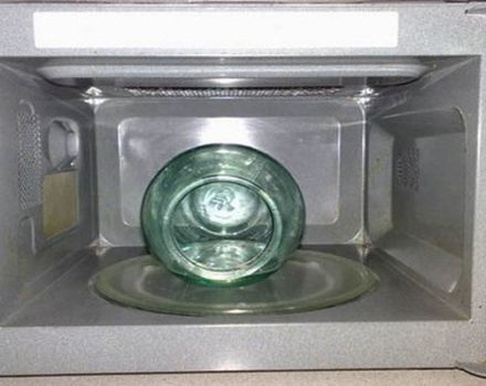 Hur man snabbt steriliserar burkar i mikrovågsugn, med och utan vatten