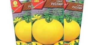 Beskrivning av Ruslan-tomatsorten och dess egenskaper