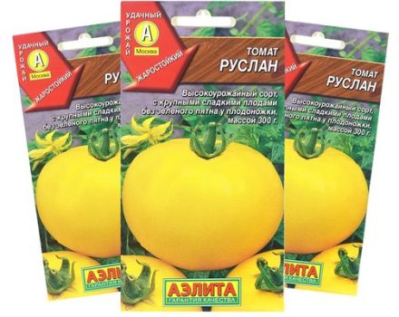 Descrizione della varietà di pomodoro Ruslan e delle sue caratteristiche
