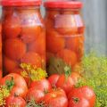 10 nejlepších receptů na výrobu nakládaných sladkých rajčat na zimu