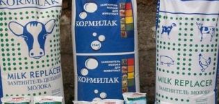 Instrucciones de uso y composición de Kormilak para terneros, tasas de alimentación.