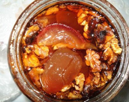A step-by-step recipe for apple jam with nuts