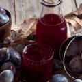 11 simple recipes for making plum compotes for a 1-3 liter jar