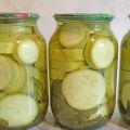 A step-by-step recipe for making marinated zucchini with butter for the winter