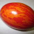 Características y descripción de la variedad de tomate huevo de Pascua