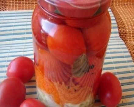 De bästa recepten på konserverade tomater med morötter för vintern