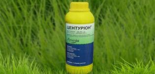 Instructions pour l'utilisation de l'herbicide Centurion, mécanisme d'action et taux de consommation