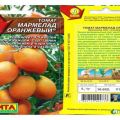 Popis a vlastnosti odrůd rajčete Oranžová marmeláda