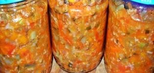 TOP 10-recept för syltan med korn och färska och inlagda gurkor för vintern i burkar