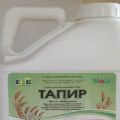 Instrucciones de uso del herbicida Tapir, mecanismo de acción y tasas de consumo