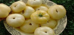 Descrizione della varietà di pomodoro Creme Brulee, caratteristiche di coltivazione e cura