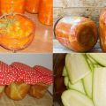 TOP 10 step-by-step recipes for zucchini snacks for the winter Mother-in-law's tongue with tomato paste