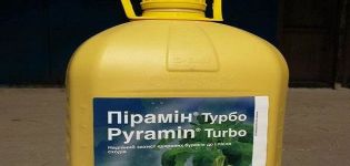 Instrucciones para el uso del herbicida Pyramine Turbo, cómo preparar una solución de trabajo.
