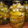 Recept voor het beitsen van komkommers in het Tsjechisch voor de winter