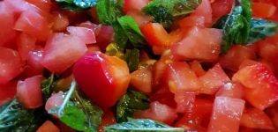 Žingsnis po žingsnio receptai, kaip žiemą marinuoti pomidorus su mėtomis