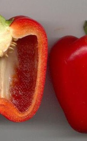 Description of the Red Bull pepper variety, its characteristics and productivity