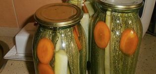 Recept för konservering av zucchini i senapsfyllning för vintern