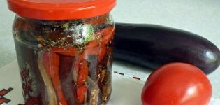 TOP 6 recipes for making pickled eggplant with pepper for the winter