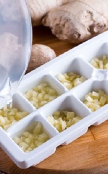How to freeze ginger in the freezer at home, is it possible