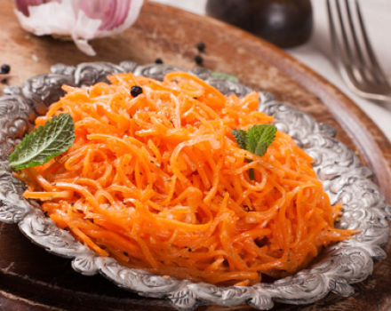 Рецепти за маринирање шаргарепе на корејском за зиму код куће