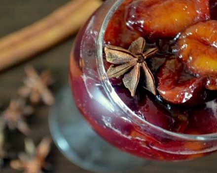 Step-by-step recipe for making peach jam and plums for the winter
