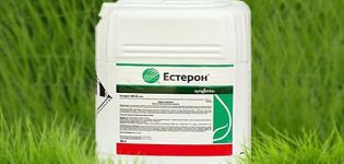 Hướng dẫn sử dụng thuốc trừ cỏ Esteron, cơ chế hoạt động và mức tiêu thụ