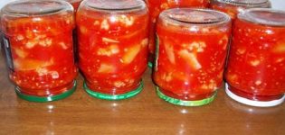 Enkla recept för konservering blomkål i tomat för vintern