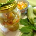 7 läckra recept för marinering av zucchini med morötter för vintern