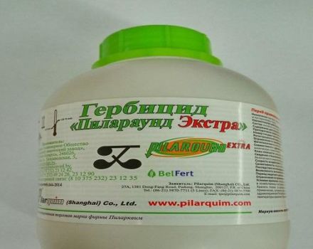 Instruktioner för användning av herbicid Pilaround Extra
