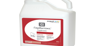 Instrucțiuni de utilizare a erbicidului Herbitox, rate de consum și analogi