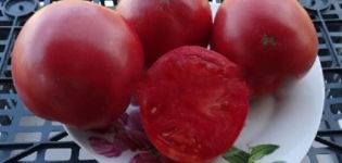 Beskrivning av det sibiriska äpplet av tomat, egenskaper och produktivitet
