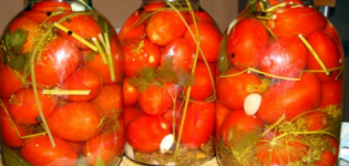 Rezept für Tomatenkonserven mit Himbeerblättern für den Winter in Gläsern