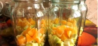 Enkla recept för zucchinikompott för vintern, med och utan sterilisering