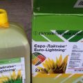 Beskrivning och instruktioner för användning av herbiciden Eurolighting