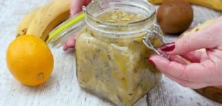 Recipe for making banana and orange jam for the winter