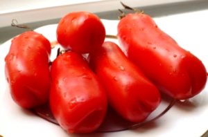 Caratteristiche e descrizione della varietà di pomodoro Auria (Manhood), la sua resa
