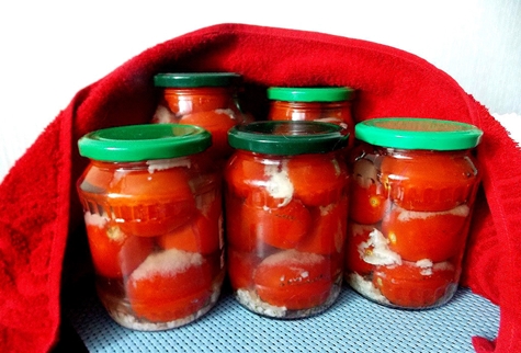 Aspecto del tomate búlgaro