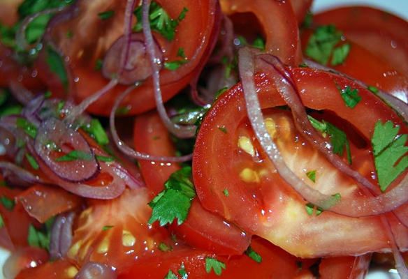 salad with tomato Sugar Nastasya