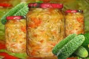 Originele recepten voor het beitsen van komkommers met kool voor de winter in potten