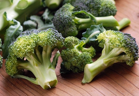 broccoli på bordet