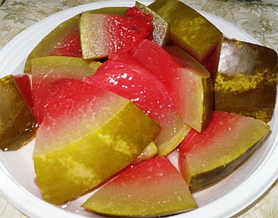 gefermenteerde watermeloen