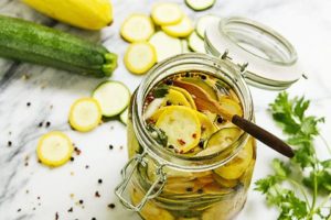 Recept för att skörda zucchini och squash för vintern