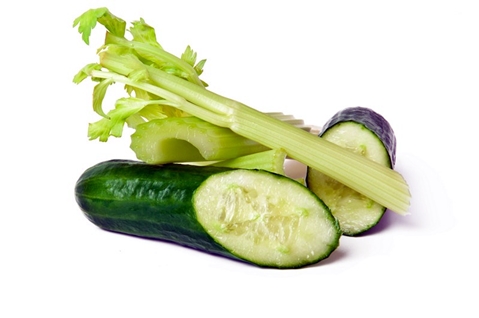 komkommer met selderij