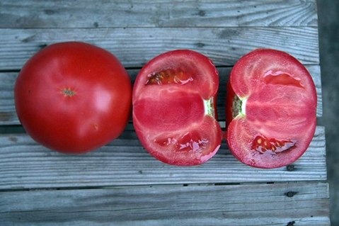 pomidor kibo w środku