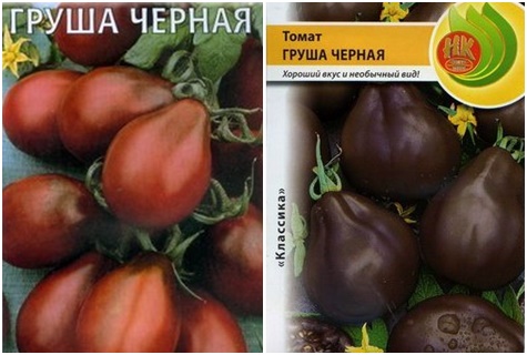 semillas de tomate pera negra