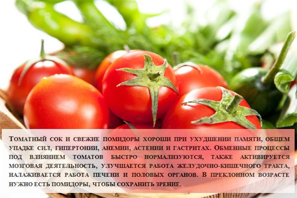 tomater för hälsa
