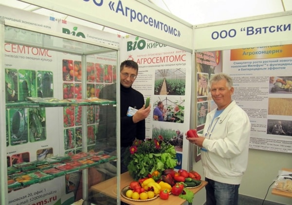 exposició de l'empresa Agrosemtoms