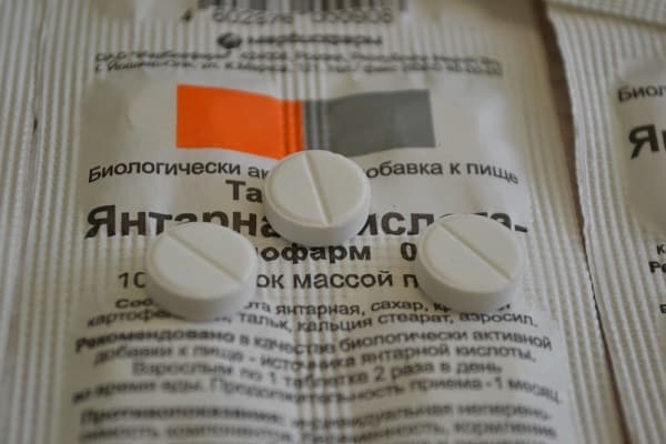 borostyánkősav tabletta