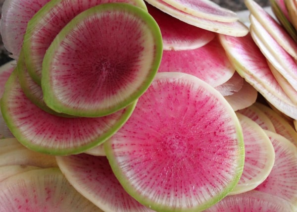 skiver vandmelon radise