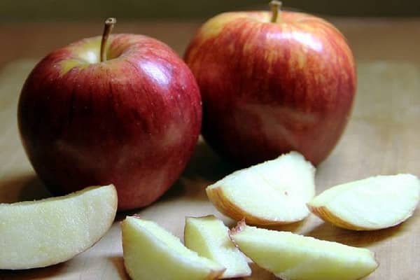 förbereda äpplen